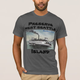 Bevara Väster Seattle Island T-Shirt Ferry