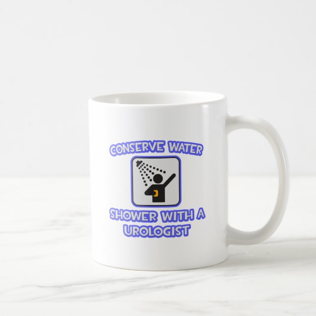 Bevara Vatten ... Showen with a Urologist Kaffemugg (Höger)