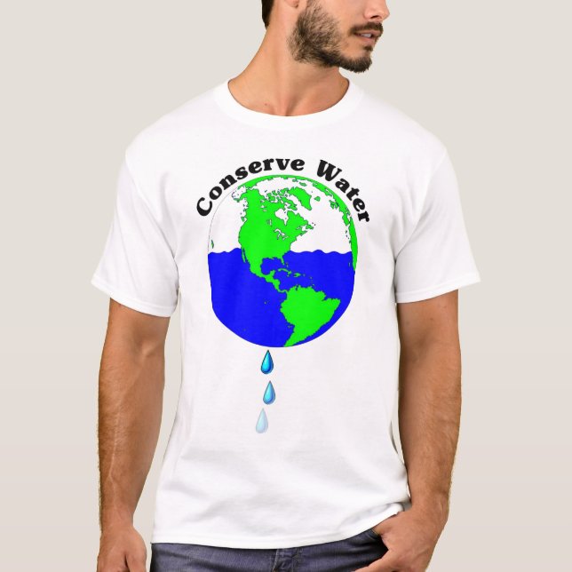 Bevara Vatten T Shirt (Framsida)