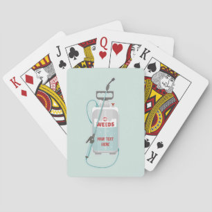 Bevarande av besprutningsträdgårdar i ogräs casinokort