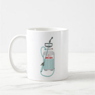 Bevarande av besprutningsträdgårdar i ogräs kaffemugg