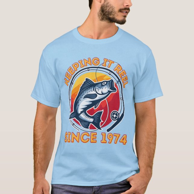 Bevarande av fisken i Roligt sedan 1974 T Shirt (Framsida)