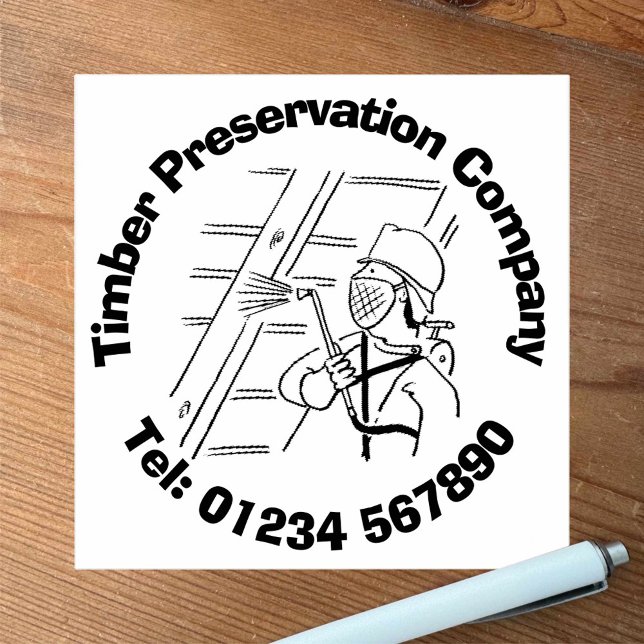 Bevarande av timmer för anpassning. stämpel (Skapare uppladdad)