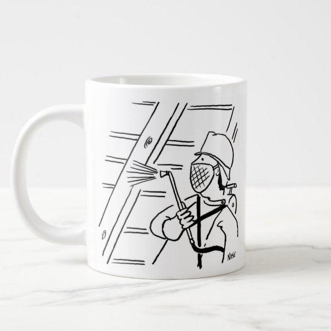 Bevarande av timmer och isolering av Tak Jumbo Mugg (Vänster)