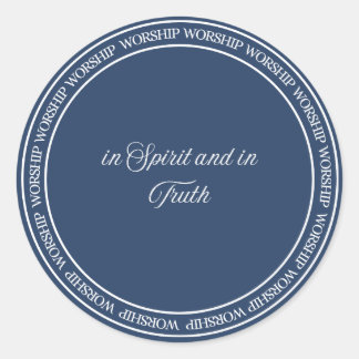 Bevarande - Förslutning Runt Klistermärke