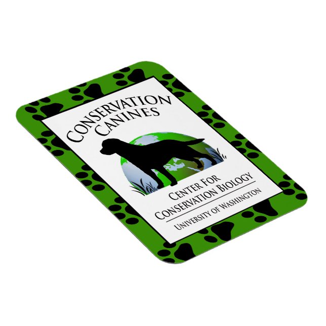 Bevarande Hund Magnet (Högersidan)