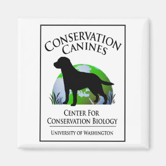 Bevarande Hund Magnet