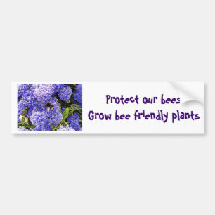 Bevarandebiets vänliga Blommigt Bildekal