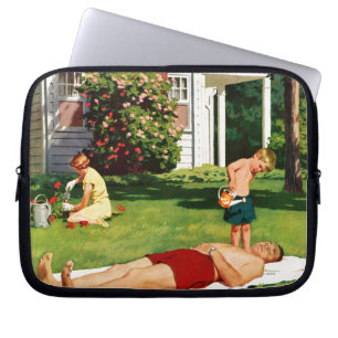 Bevattna fadern laptop sleeve