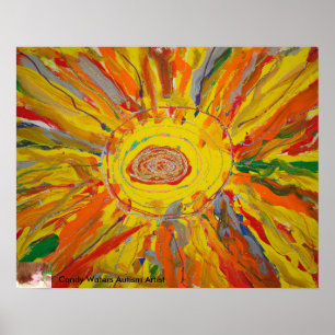 "Bevattnar den Herr solen" vid godisen Poster