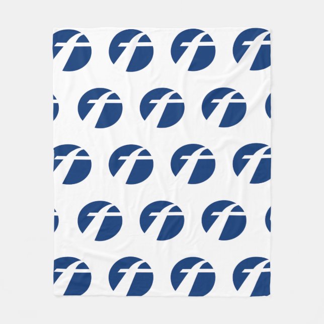 Bevattnet för första Buss-ledaren Fleecefilt (Framsidan)