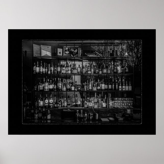 Beverages No 2 with Border Poster (Framsidan)