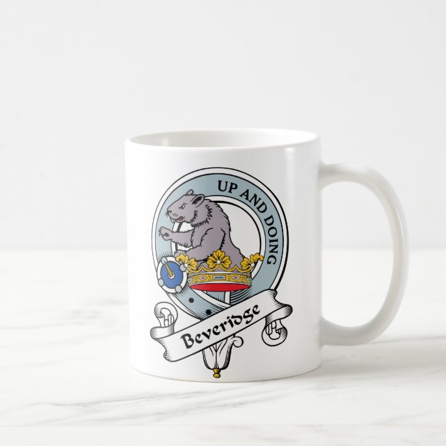 Beveridge klanemblem kaffemugg (Höger)