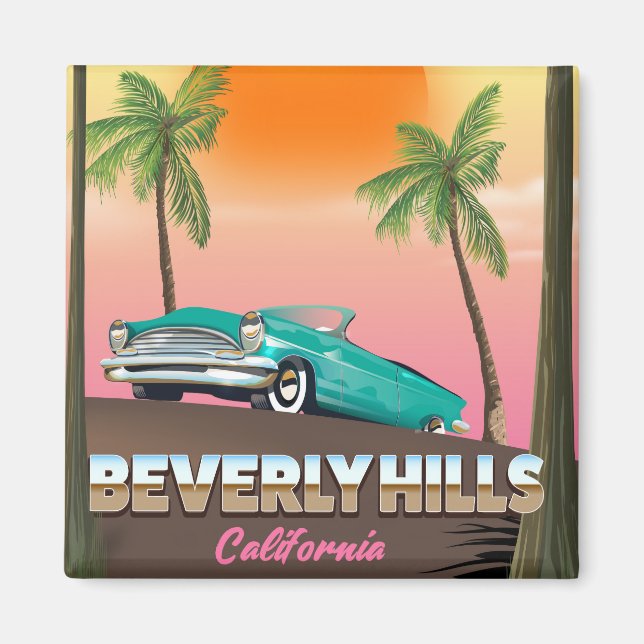 Beverly Backe California Magnet (Framsidan)