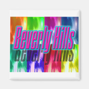 ’Beverly Backe’ Colorful Handflatan Magnet