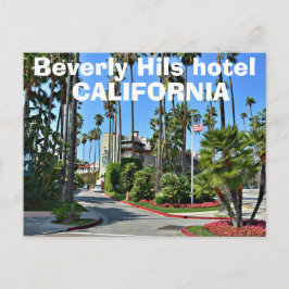 Beverly backe-hotell, Las Angeles California Vykort