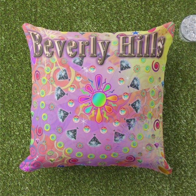 Beverly Backe Lucky Golden Pillow Kudde (Gräs)