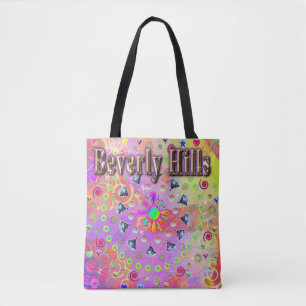 Beverly Backe Lucky Golden Tote Bag Tygkasse