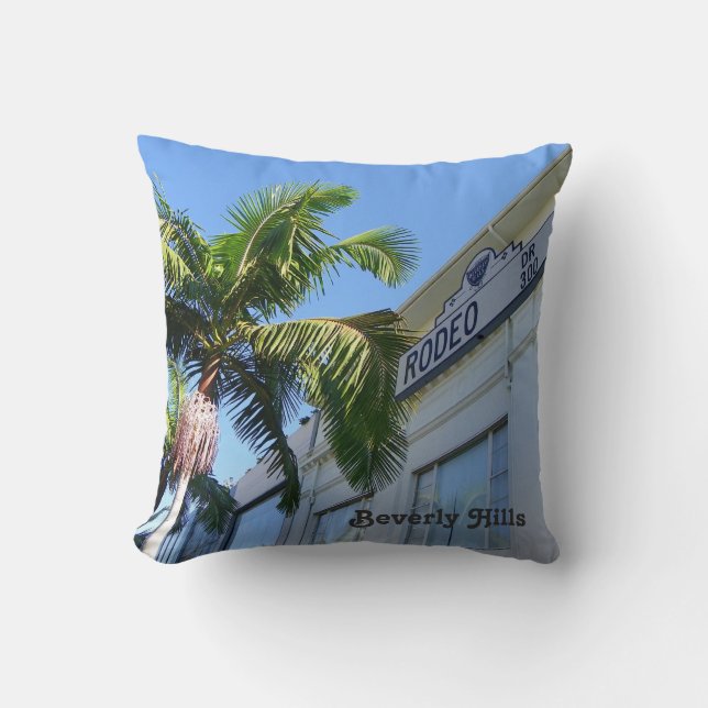 Beverly Backe/Rodeo Dr Pillow! Kudde (Framsida)