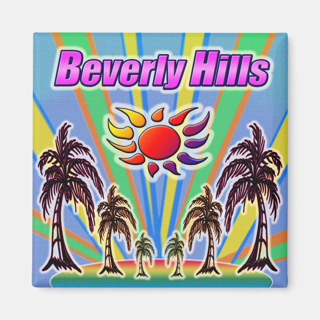 Beverly Backe Summer Kärlek Magnet (Framsidan)