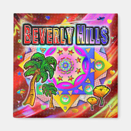 Beverly Backe Tropical Friends Magnet