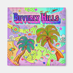 Beverly Backe Vacation Target Magnet