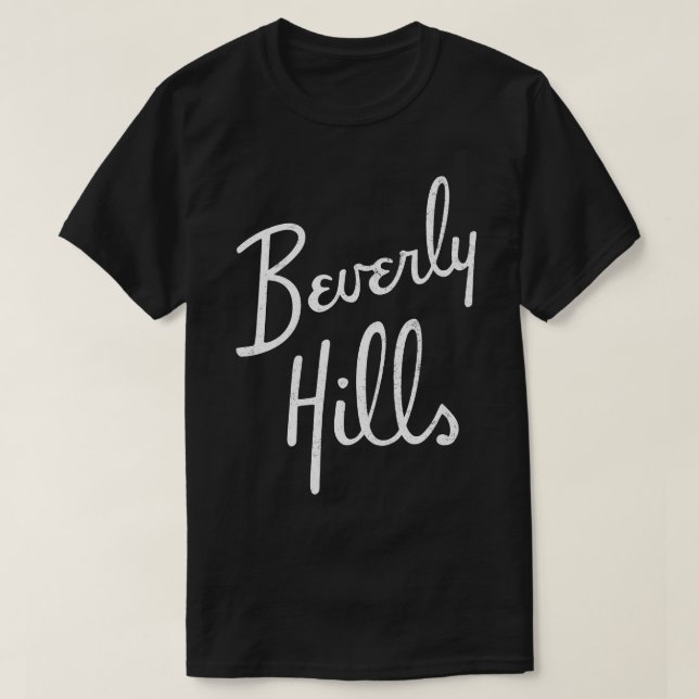 Beverly Backe vintage T Shirt (Design framsida)