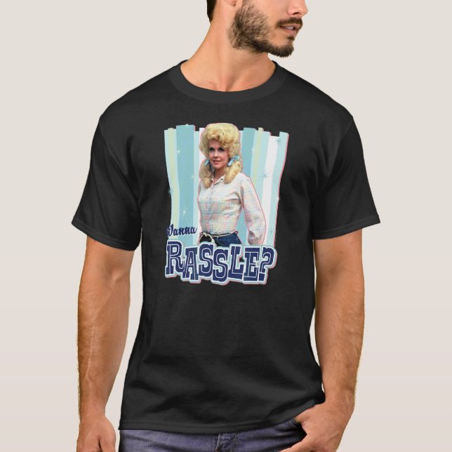 Beverly Hillbillies Wanna Rassle T Shirt (Framsida)