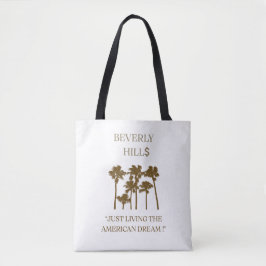 Beverly Hills American Dream Lyxig Axelväska Tygkasse