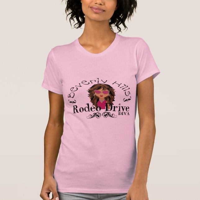 Beverly Hills Diva Tee Shirt (Framsida)