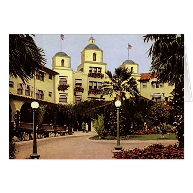 Beverly Hills Kalifornien Hälsningskort (Framsidan Horizontal)