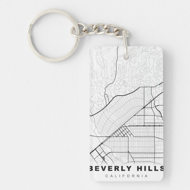 Beverly Hills Karta (Framsidan)