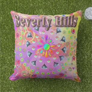 Beverly Hills Lucky Golden Kudde