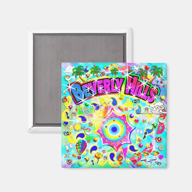 Beverly Hills Mystic Dans Magnet (Front/Back)