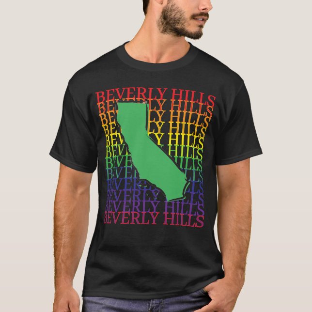 Beverly Hills t-shirt  (Framsida)
