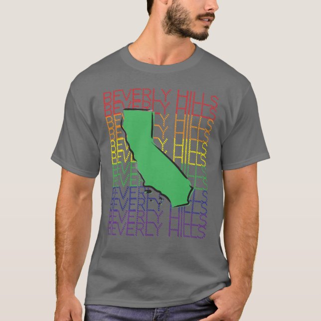 Beverly Hills t-shirt  (Framsida)
