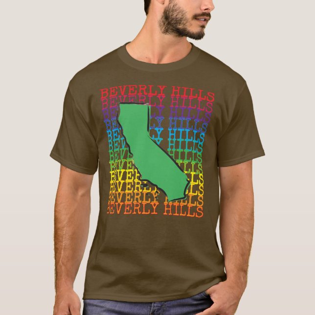Beverly Hills t-shirt  (Framsida)