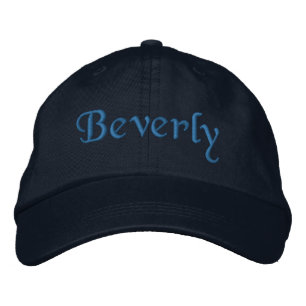 Beverly Personlig Embroired Baseball Cap Hat Broderad Keps