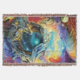 Bevett för Astro Physics Throw Blanket Filt
