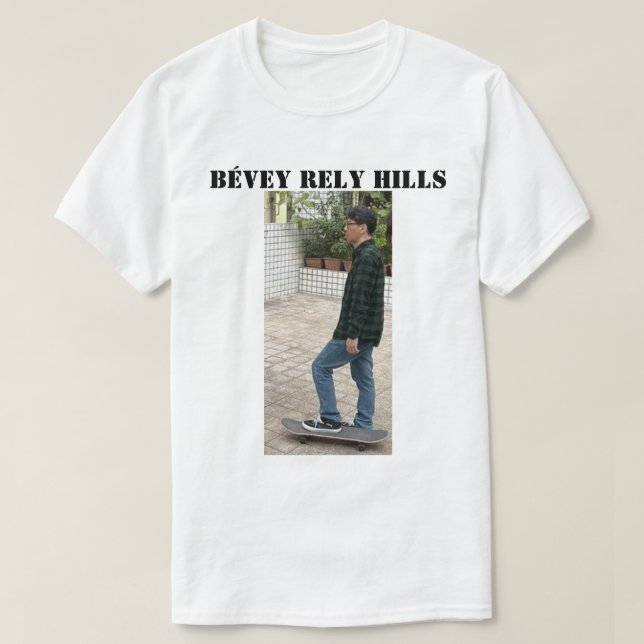 BÉVEY RELY BACKE T SHIRT (Design framsida)