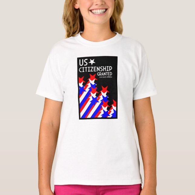 Beviljat medborgarskap t shirt (Framsida)