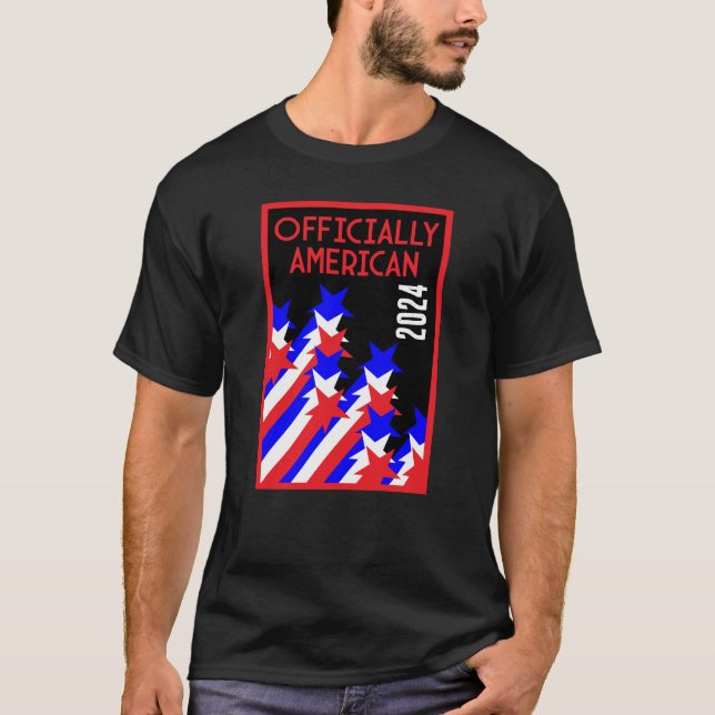 Beviljat medborgarskap t shirt (Framsida)