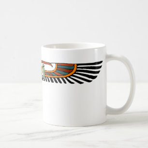 Bevingad Disk för egyptier Kaffemugg