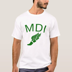 Bevingad fot för MDI T-shirt