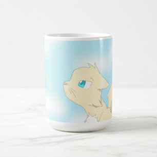 Bevingad katt kaffemugg
