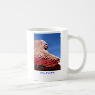 Bevingad kvinna (1) /Mug Kaffemugg
