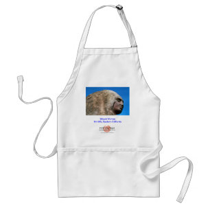 Bevingad kvinna (ansikte) /Apron Förkläde