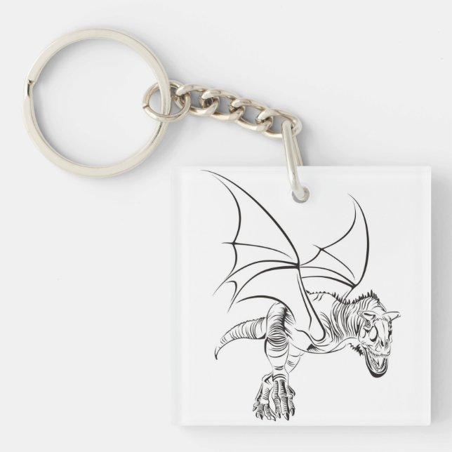 Bevingad Raptor / Tribal (Framsidan)