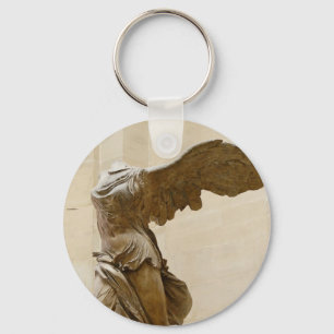 Bevingad seger av Samothrace Nyckelring