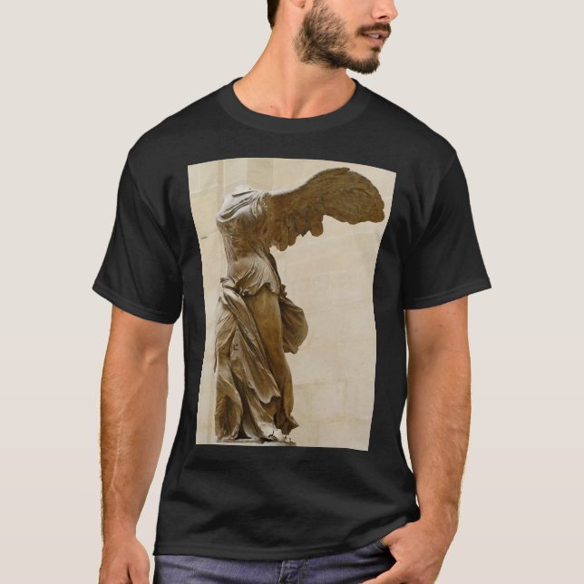 Bevingad seger av Samothrace Tee Shirt (Framsida)